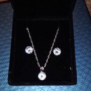 Necklace with Matching Earrings